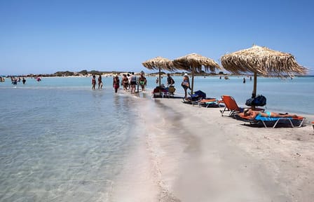 Private Tour of Elafonisi Beach with Cretan Culinary Experience
