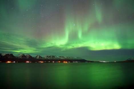 Northern Lights Iceland Nordlichter über Island