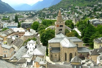 Explore Sion's Castles, Cathedrals, and Old Town Market