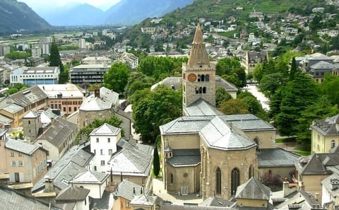 Explore Sion's Castles, Cathedrals, and Old Town Market
