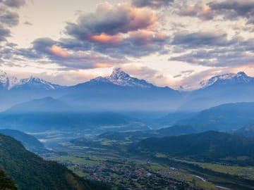 View from Sarangkot,Pokhara