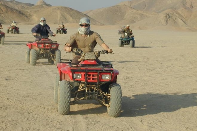 3 Hours ATV Quad &amp; Camel Riding With Transfer - Sharm El Sheikh