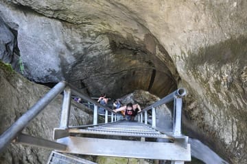 Small-Group Hiking Tour of 7 Ladders Canyon from Brașov