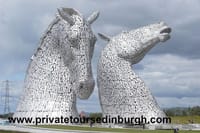 the Kelpies , Falkirk tours from Private tours Edinburgh 07305-294773