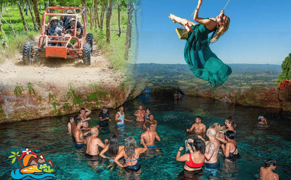 Punta Cana: Tour en Buggies con Cenote y Montana Redonda
