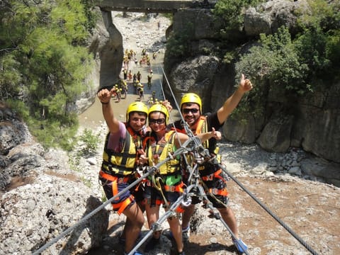 Rafting at Koprulu Canyon with Zipline Incl. Lunch f/Belek