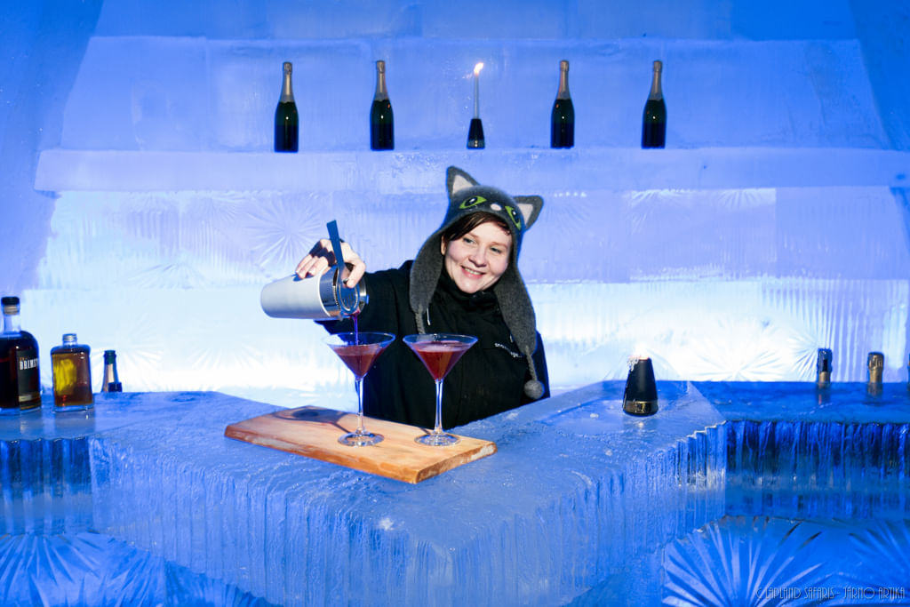 Lapland Snow Village Lainio Ice Restaurant