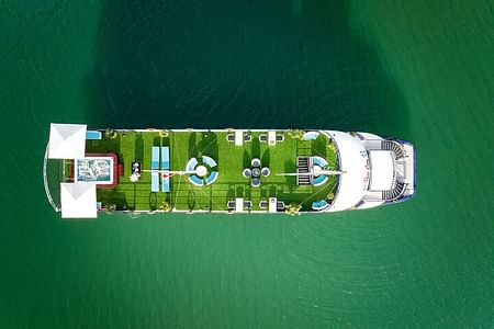 Halong Bay Deluxe Small Group Cruise with Kayaking & Caves Exploration