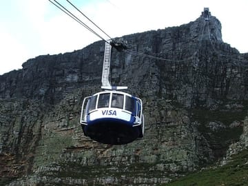 Revolving Cable Car- Table Mountain