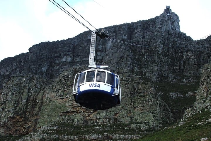 Revolving Cable Car- Table Mountain