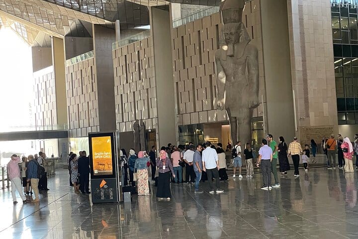 Grand Egyptian Museum & Saqqara & Memphis & Lunch Private Tour