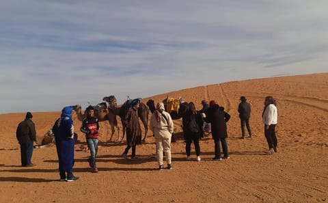 Overnight Desert Tour with Camel Ride in Erg Chebbi, Morocco