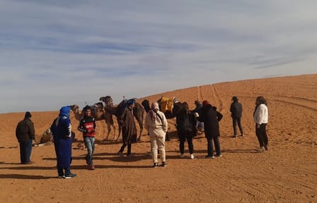 Overnight Desert Tour with Camel Ride in Erg Chebbi, Morocco