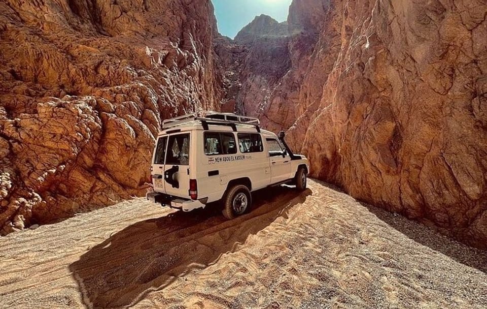 Jeep Safari to Red Canyon and Dahab from Sharm el Sheikh