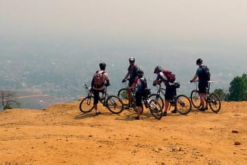1 Day Kathmandu Valley Biking Tour (Hills, National Parks, Monasteries)