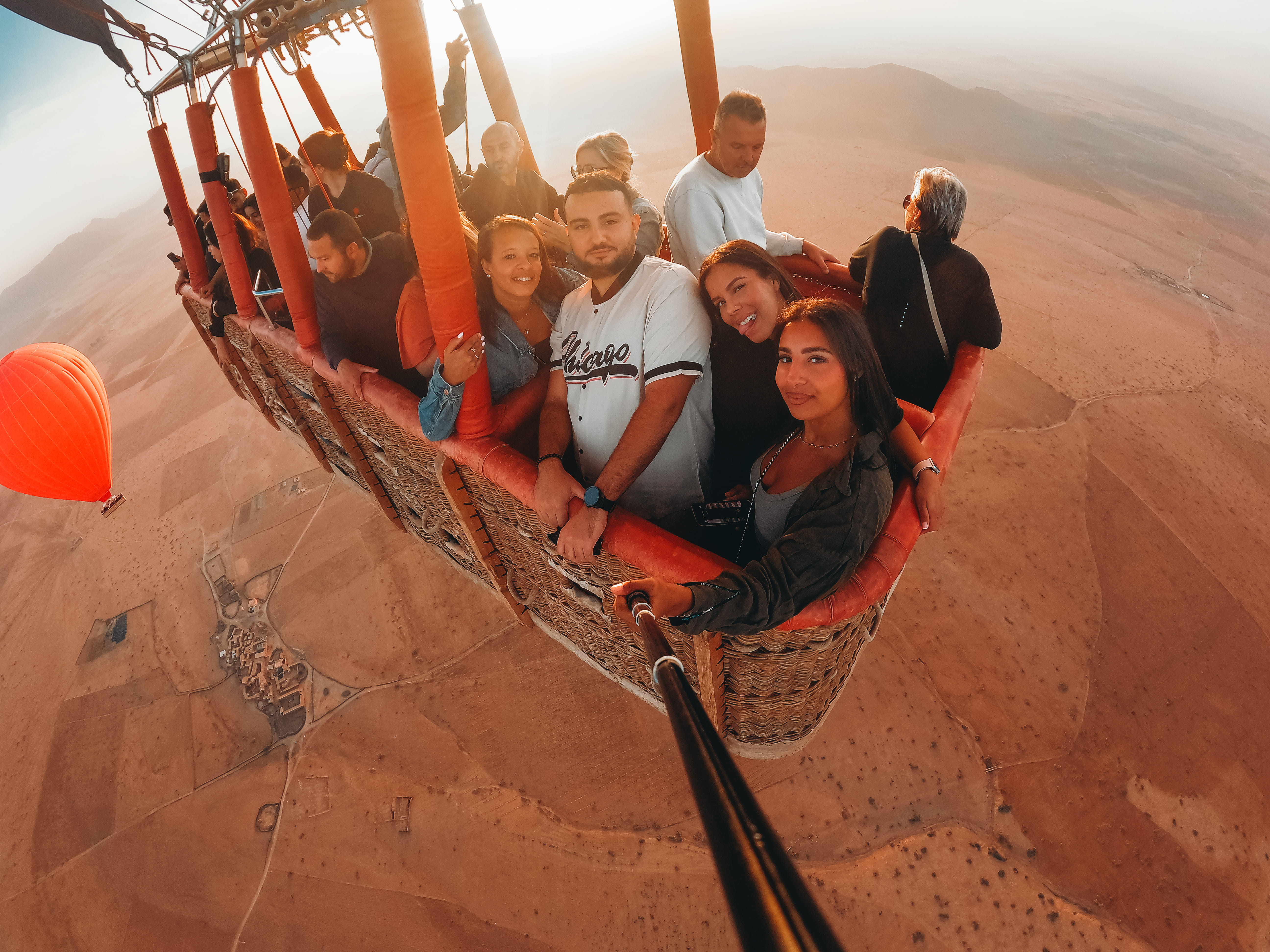 Agadir hot air balloon ride with Moroccan breakfast