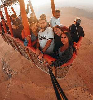 Agadir hot air balloon ride with Moroccan breakfast