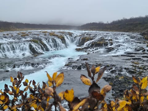 Brúatfoss waterfall
