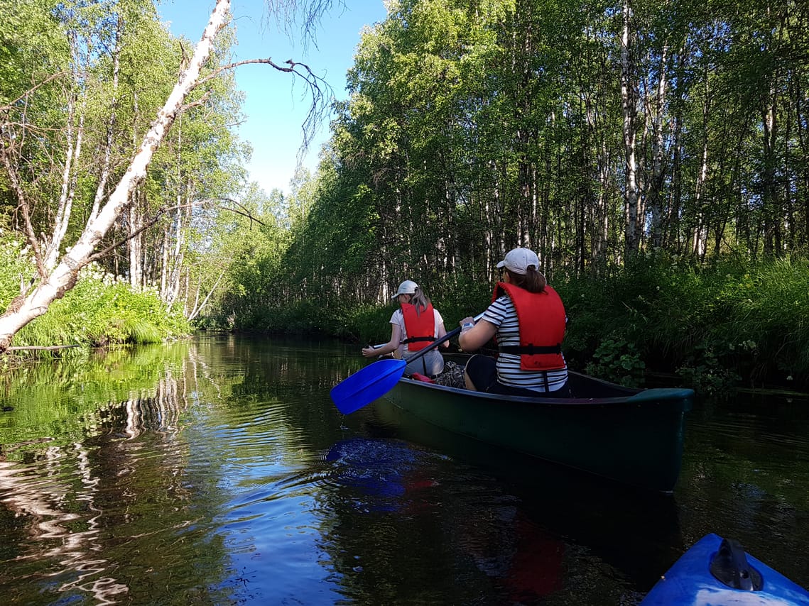 Canoe Tour on the River Pyhäjoki	 2