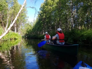 Canoe Trip on River Pyhäjoki