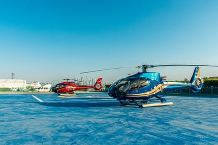 Vision Dubai Helicopter Ride - 22 Mins tour with Private Transfers