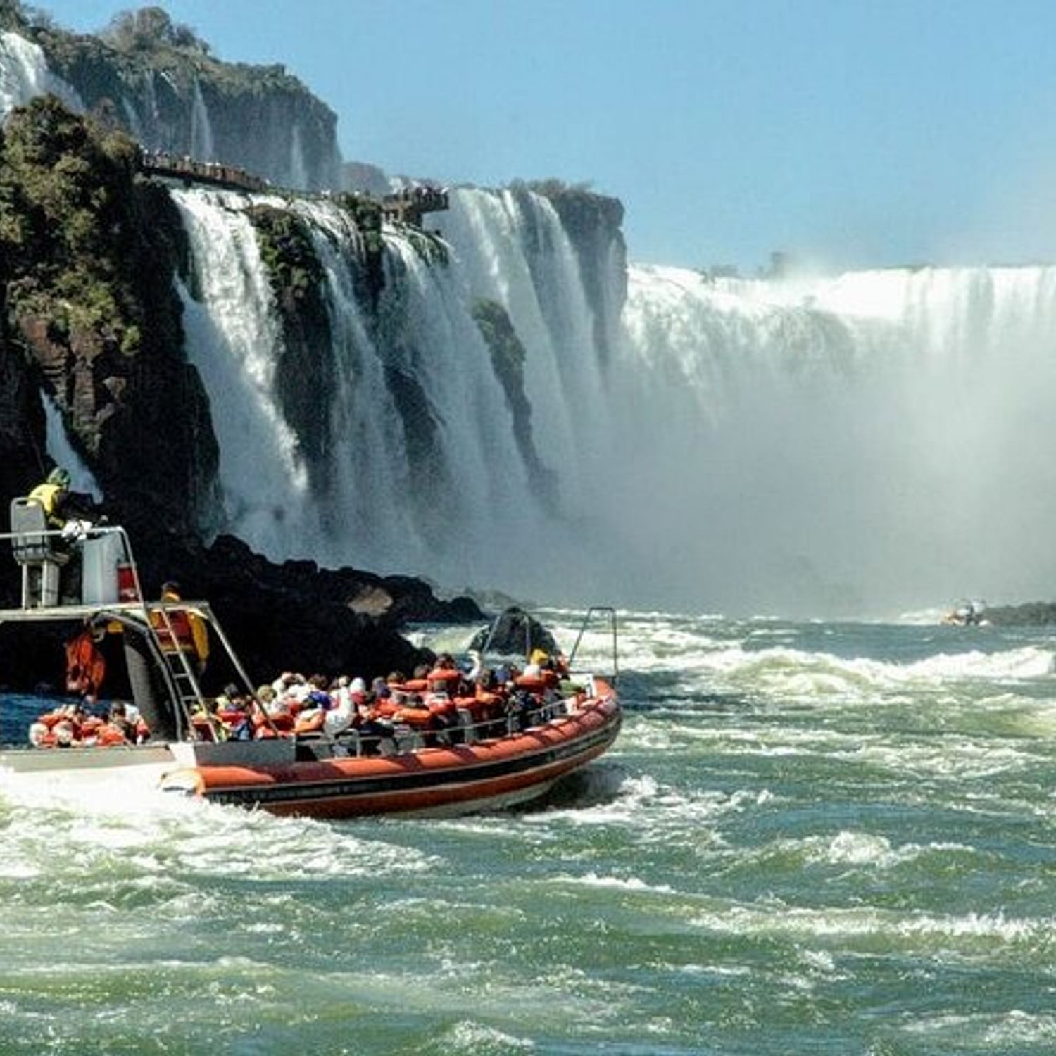 Boat Ride and Walking Tour of Iguazu Falls in Argentina