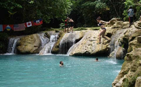 Blue Hole and Secret Falls Day Trip from Runaway Bay
