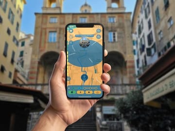 Genoa Cradle of Shipbuilders GPS App Walking Tour Mobile Game