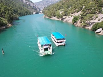 Green Canyon Boat Tour and Lunch at Green Lake, Belek