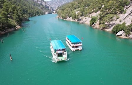 Green Canyon Boat Tour and Lunch at Green Lake, Belek