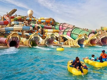 Yas Waterworld Abu Dhabi Day Pass for Thrilling Water Adventures