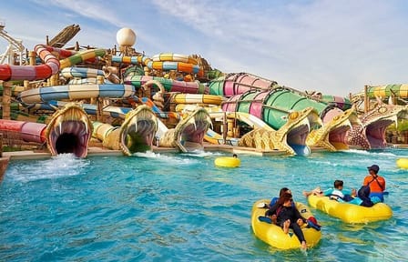 Yas Waterworld Abu Dhabi Day Pass for Thrilling Water Adventures