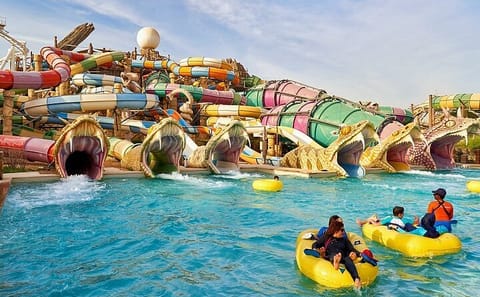 Yas Waterworld Abu Dhabi Day Pass for Thrilling Water Adventures