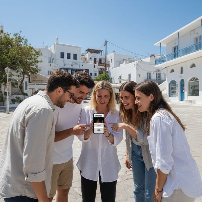 Mykonos Self-Guided Sherlock Holmes Murder Mystery Game 8