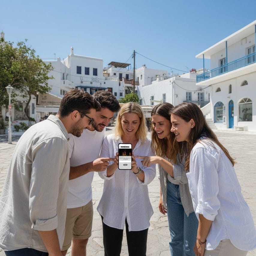 Mykonos Self-Guided Sherlock Holmes Murder Mystery Game 8