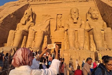 Private Abu Simbel Tour with Sunset Felucca Experience