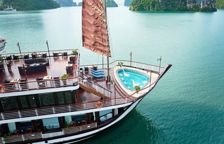 2 Days All Inclusive Luxury Cruise Trip to Lan Ha Bay from Hanoi