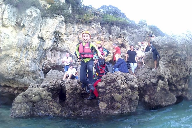 Soft Coasteering - Arr&aacute;bida Port Discover The Nature - Outdoor Events