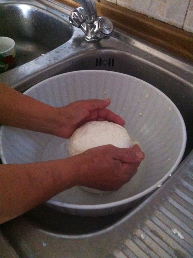 White gold from milk - visit to a typical Santa Caterina cheese dairy 7