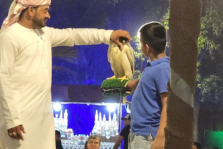 Picture with Falcon