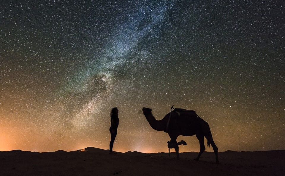 Stargazing Desert Adventure with Jeep and Dinner in Hurghada