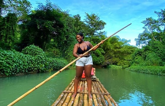 Private River Rafting with Limestone Massage & ATV at Montego Bay