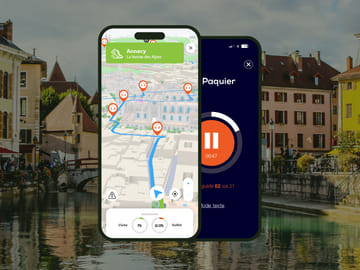 GPS audioguide application: Stroll along the Thiou and the canals (Offline).