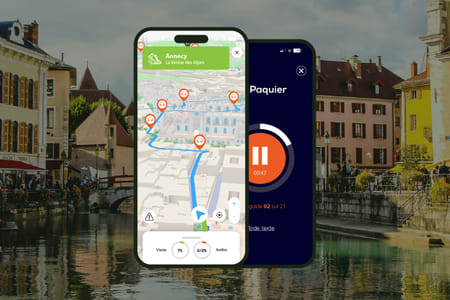Annecy : Visite audioguidée à pied (1h – 20 commentaires audios)