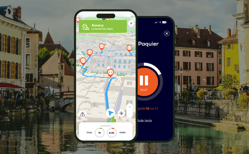 Audio Guided Walking Tour of Annecy, France