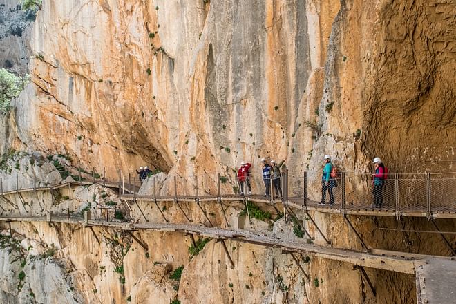 Guided bus tour to Caminito del Rey (from the Hotel Barceló Marbella)