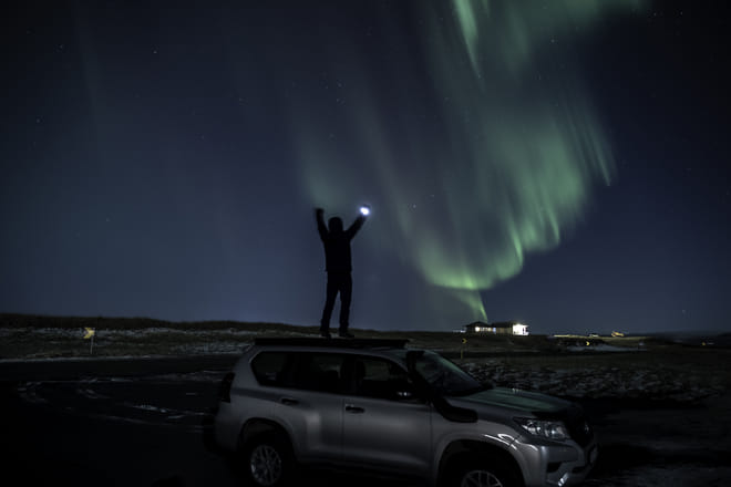 Private Northern Lights Hunt: SuperJeep