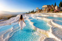 Antalya: Pamukkale Hierapolis and Cleopatra's Pool Tour 1