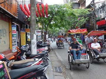 cycling in the city