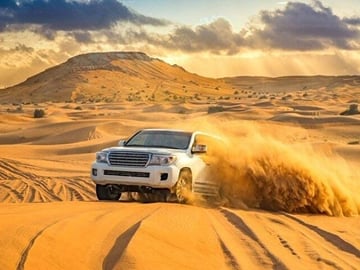Mesmerizing the sand dunes